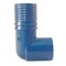 Apollo 1 in. x 1/2 in. Polypropylene Blue Twister Insert 90-Degree x FPT Elbow ABTFE112 - alternate 1